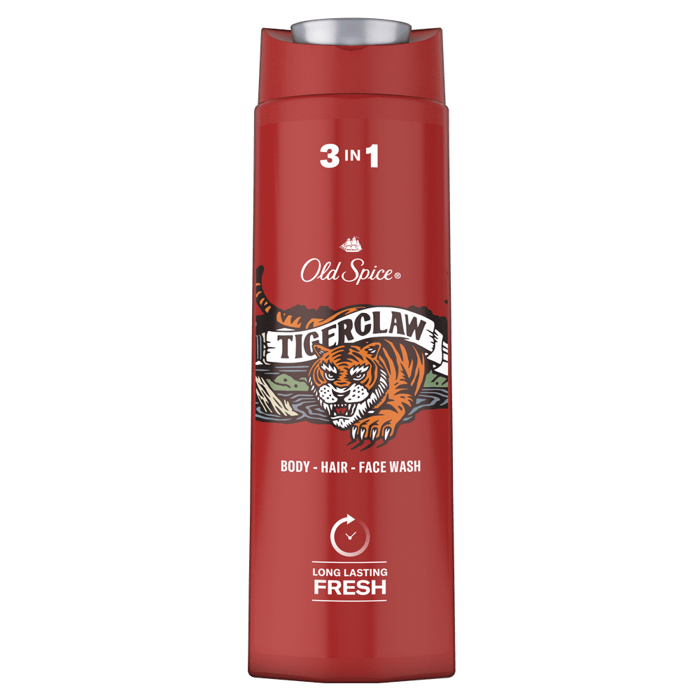 Old Spice Tiger Claw Sprchový gel a šampon 3v1 400 ml